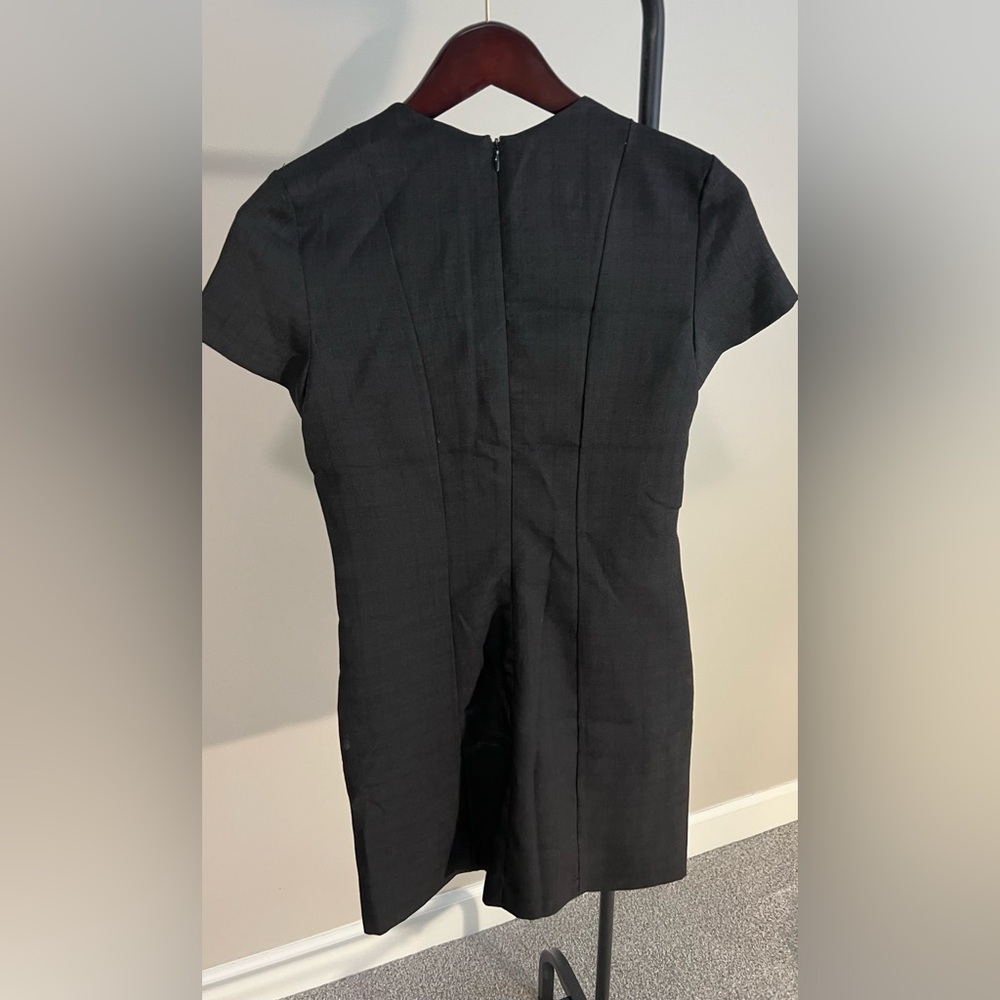 H&M Black Short Sleeve Dress